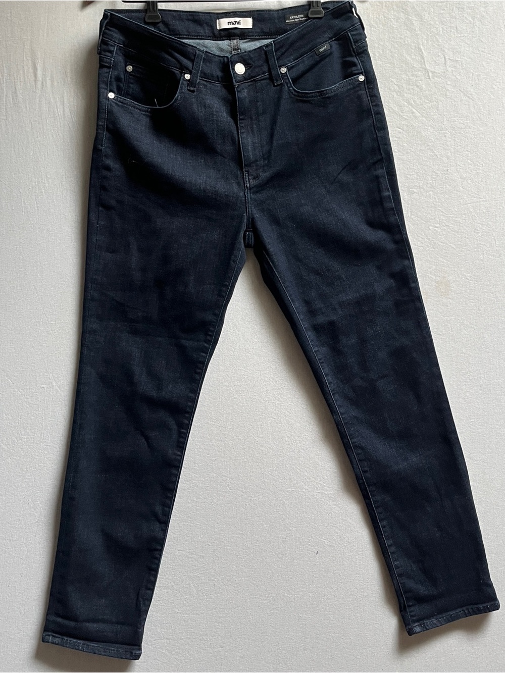 Mavi Kathleen Slim Boyfriend Mid Rise Stretch Denim Jeans 32